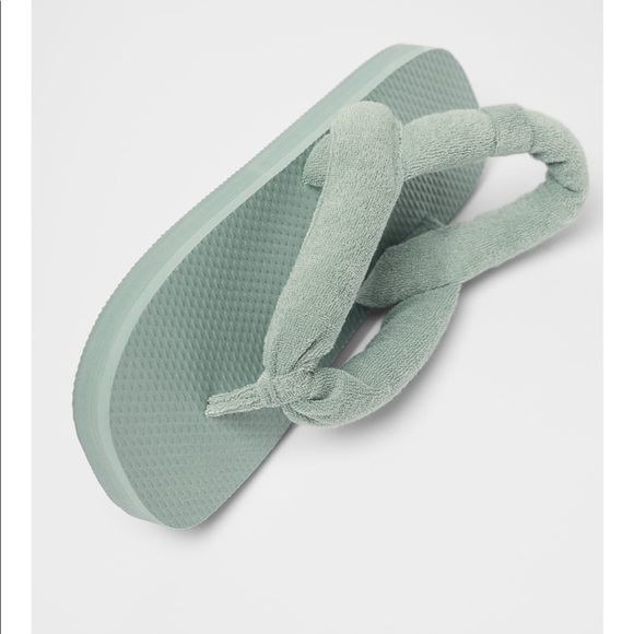 Zara terrycloth tubular sandals - Picture 5 of 6